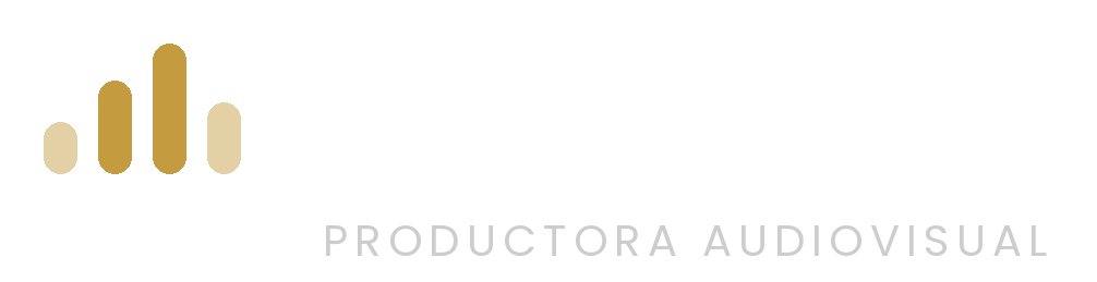 Logotipo de Vibbra Productora Audiovisual en versión clara